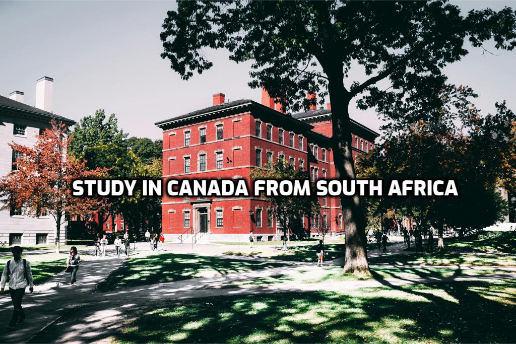 Study in Canada from South Africa